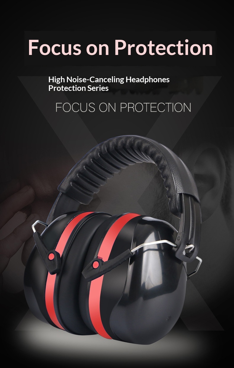 Deluxe Enhanced Earmuff-Style Soundproof Earmuffs, with Labor Protection Function, Suitable for Factory Noise Reduction manufacture