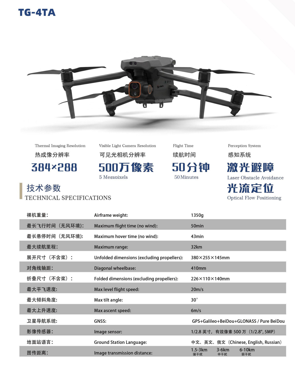Řešení pro výrobu dronů na zakázku pro systémy proti dronům | JIANGSU TG SECURITY TECHNOLOGY