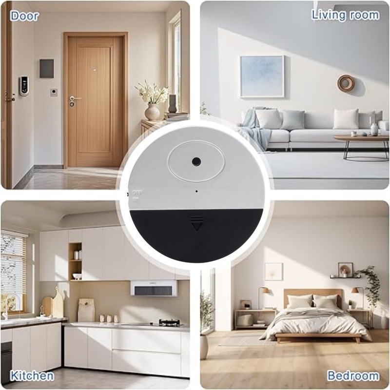 Smart Door Window Security Alarm 120dB Vibration Trigger Anti Theft Sensor for Apartment and Hotel details