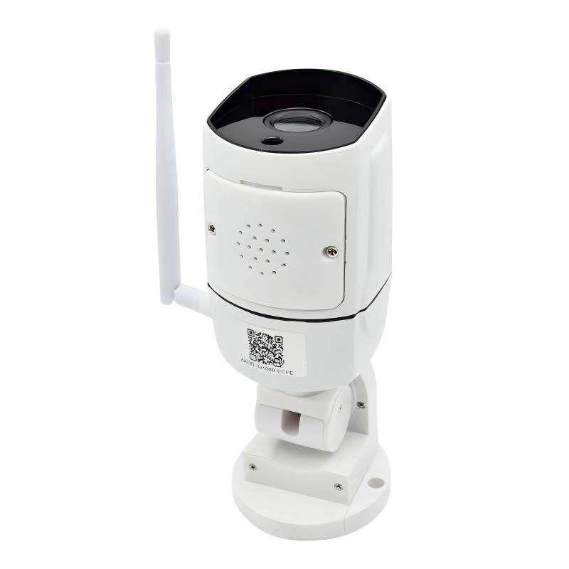 kamera Keselamatan Luar Bangunan WiFi 3MP dengan Ciri Pintar AI dan Penglihatan Malam 1080P serta Simpanan Awan