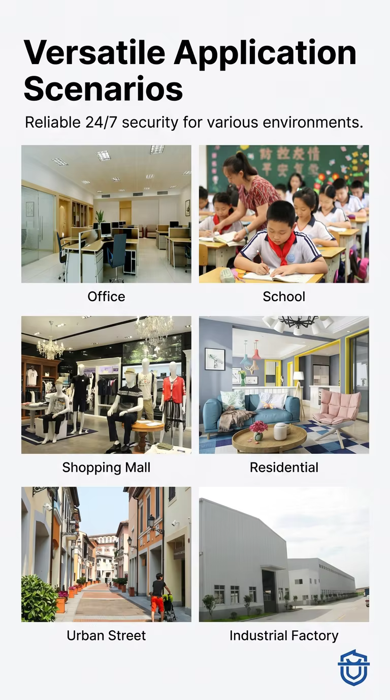 4CH 8MP 4K PoE Security Camera System Outdoor Smart Full-Color Night Vision CCTV Video Security Monitoring Kit supplier