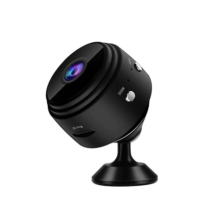 A9 Smart Mini WiFi drošības kamera HD 1080P bezvadu, pārnēsājama, ārā lietojama darbības DV kamera mājas video uzraudzībai un kustības detekcijai