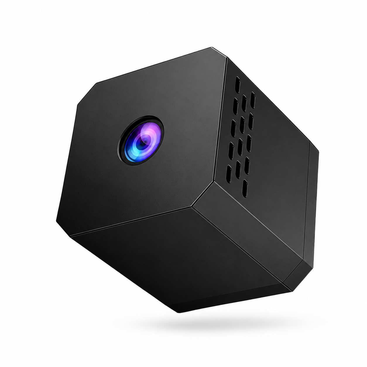 Wireless WiFi security camera, high-definition indoor home mini motion detection surveillance camera, rechargeable battery