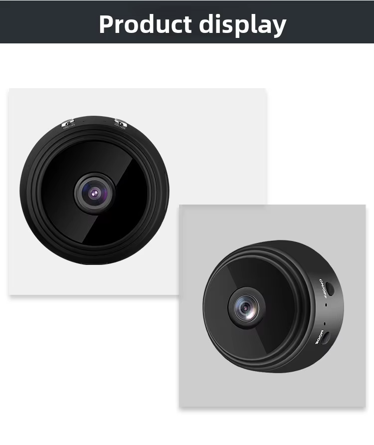 A9 HD Outdoor Sports Camera with WiFi Security Monitoring 1MP TF Card Storage Mountable Drone manufacture