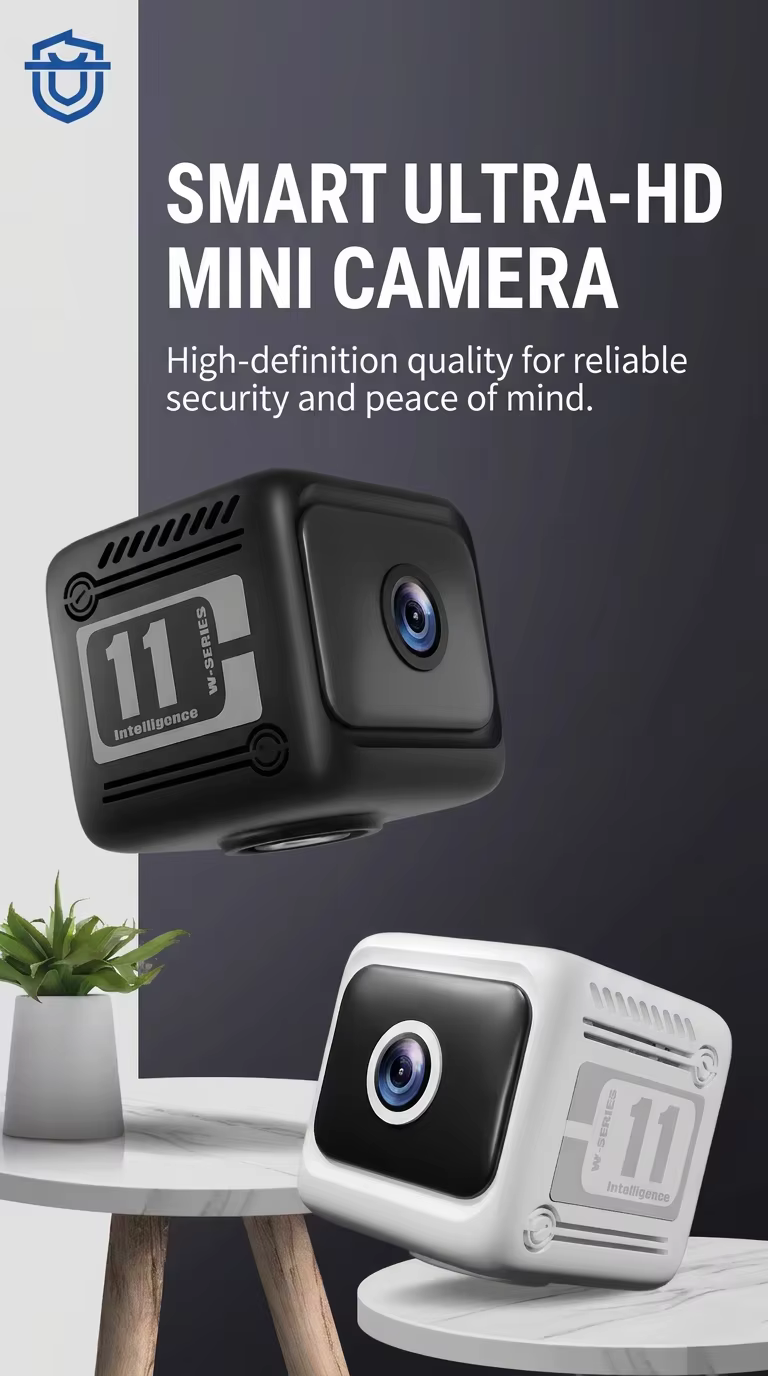 W11 Smart WiFi Security Camera 1080P Wireless Home CCTV Monitoring Night Vision Large Battery Long Battery Life Video Cam supplier