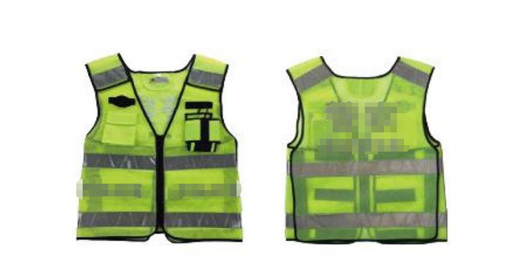 High-Visibility Police Reflective Jacket for Tactical Operations and Public Safety