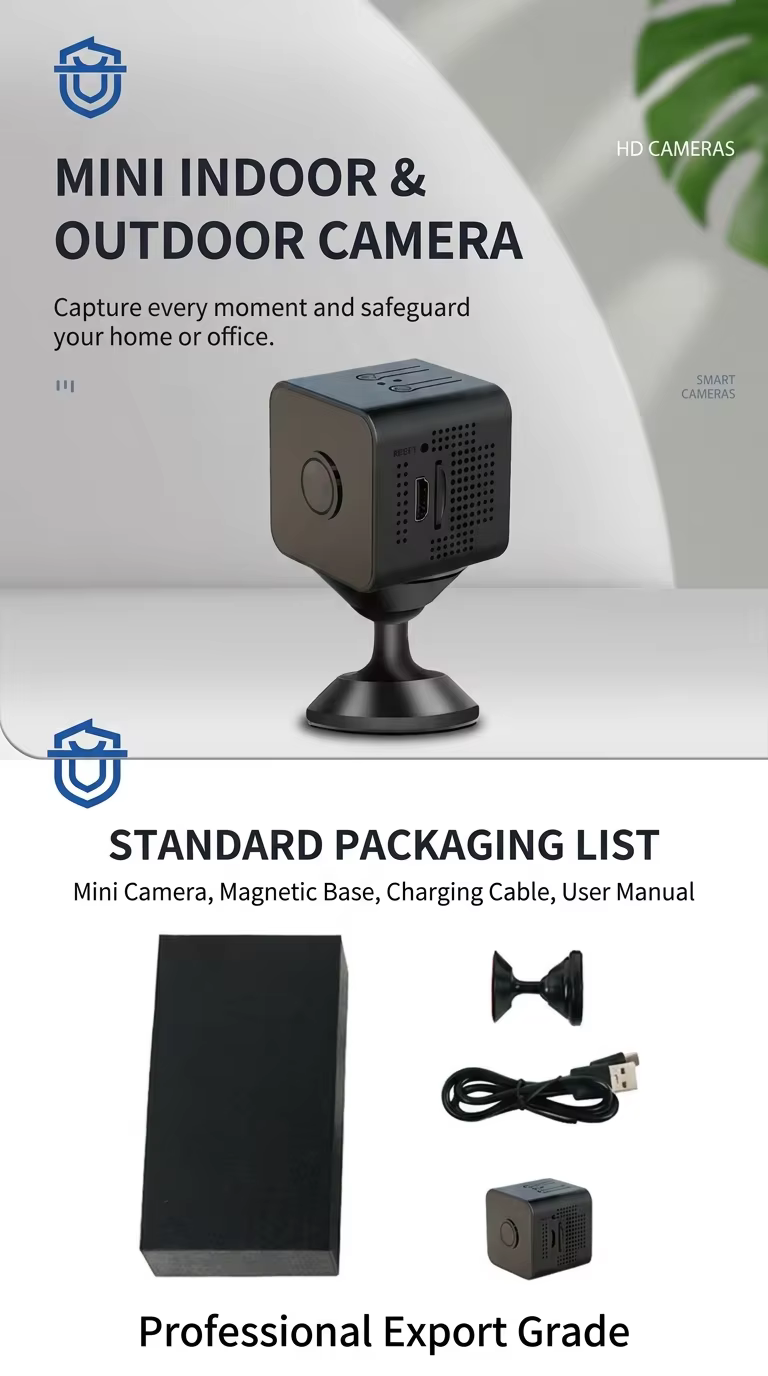 X1 Smart Mini WiFi Security Camera HD 4K Portable Cube Action DV Wireless Home Video Monitoring Remote View Motion Detection details