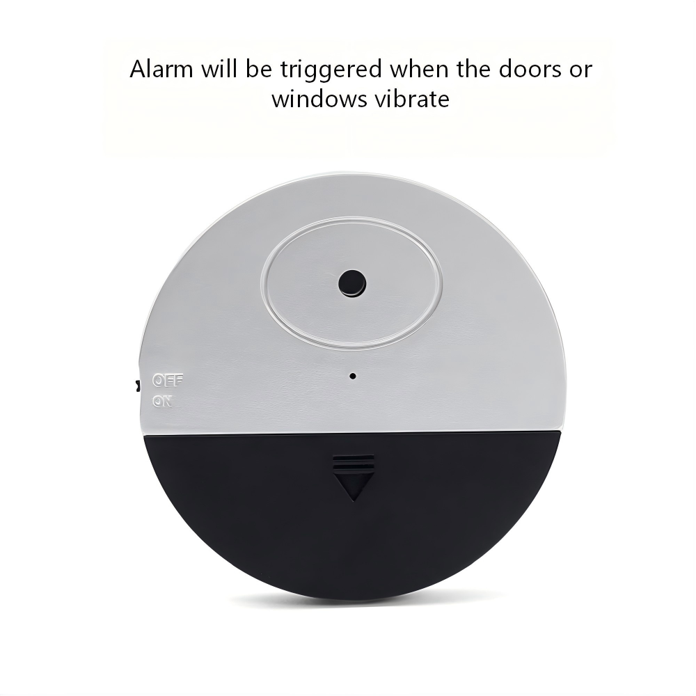 Smart Door Window Security Alarm 120dB Vibration Trigger Anti Theft Sensor for Apartment and Hotel details