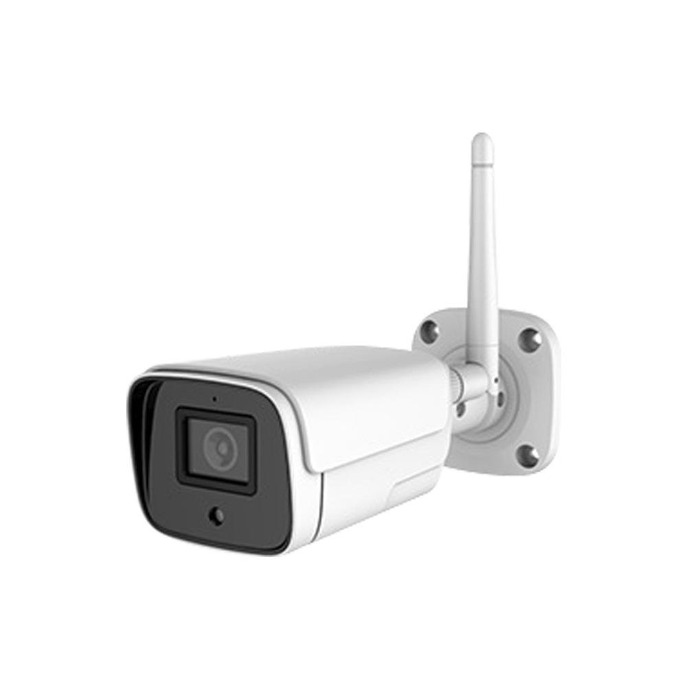 Kamera CCTV WiFi Wayarles 2MP Luar Rumah, Kamera Rumah HD Inframerah Jenis Senapang, Penggera Suara Telefon Bimbit, Pemadaman Cahaya Belakang oleh Pengilang