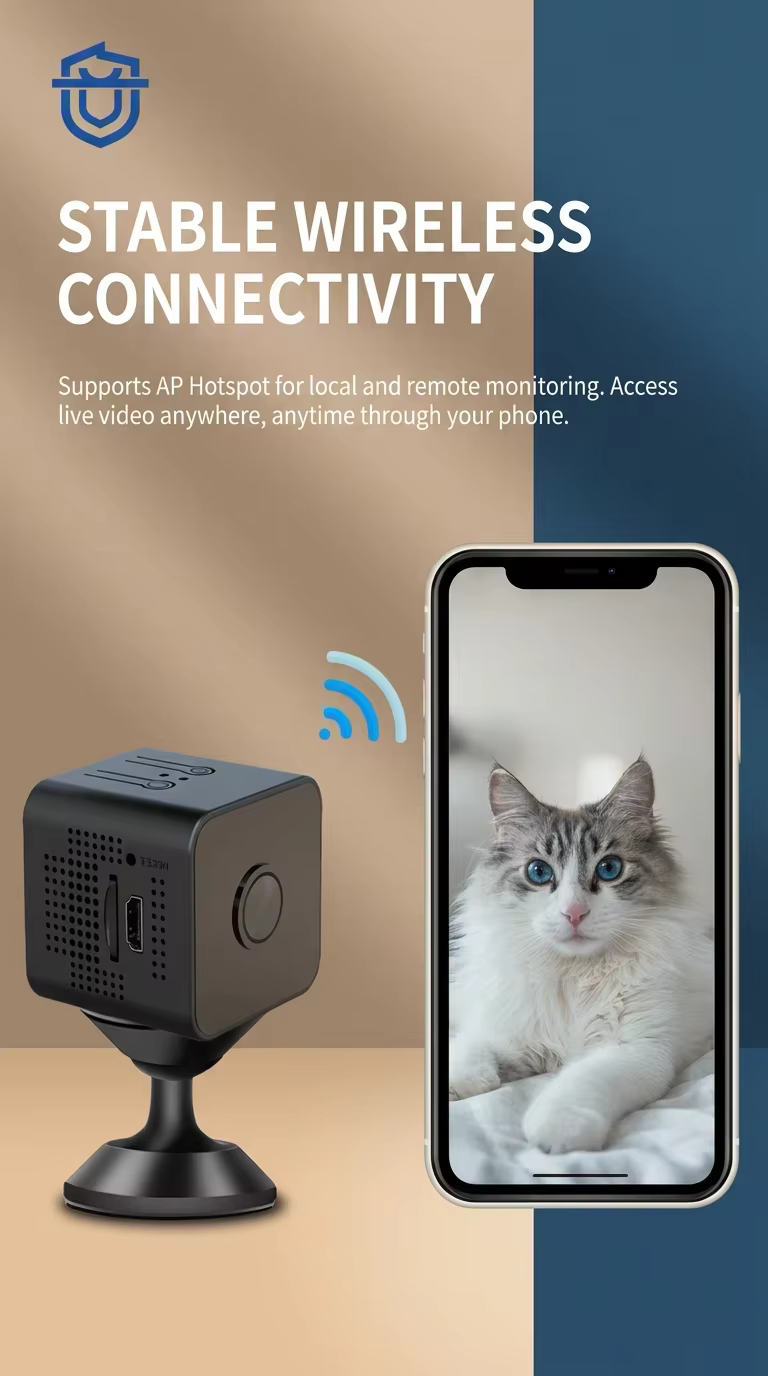 X1 Smart Mini WiFi Security Camera HD 4K Portable Cube Action DV Wireless Home Video Monitoring Remote View Motion Detection supplier
