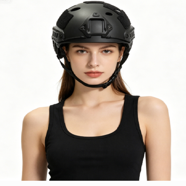 Tactical Helmet with Side Rails, Lightweight Protective Gear, Suitable for Outdoor Cycling, Hiking, and Training Competitions supplier