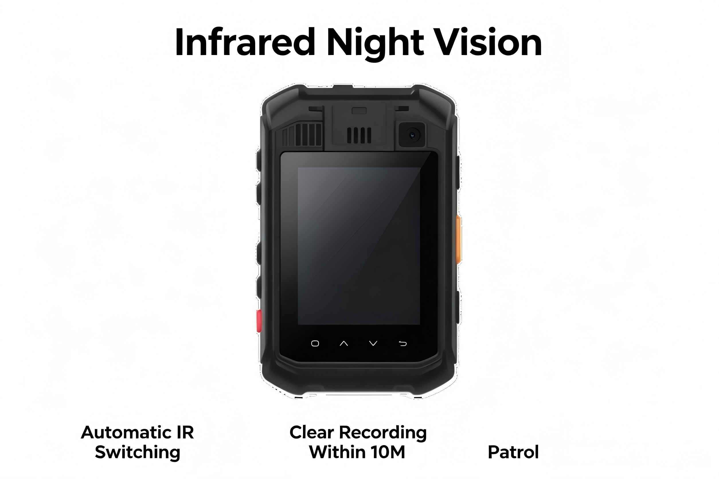 1080P HD Body Worn Camera with Night Vision and GPS Function manufacture