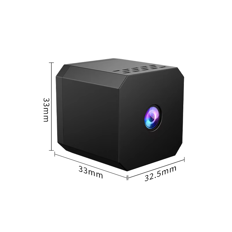 Wireless WiFi Security Camera HD Indoor Home Mini Motion Detection Monitoring Camera Rechargeable Battery