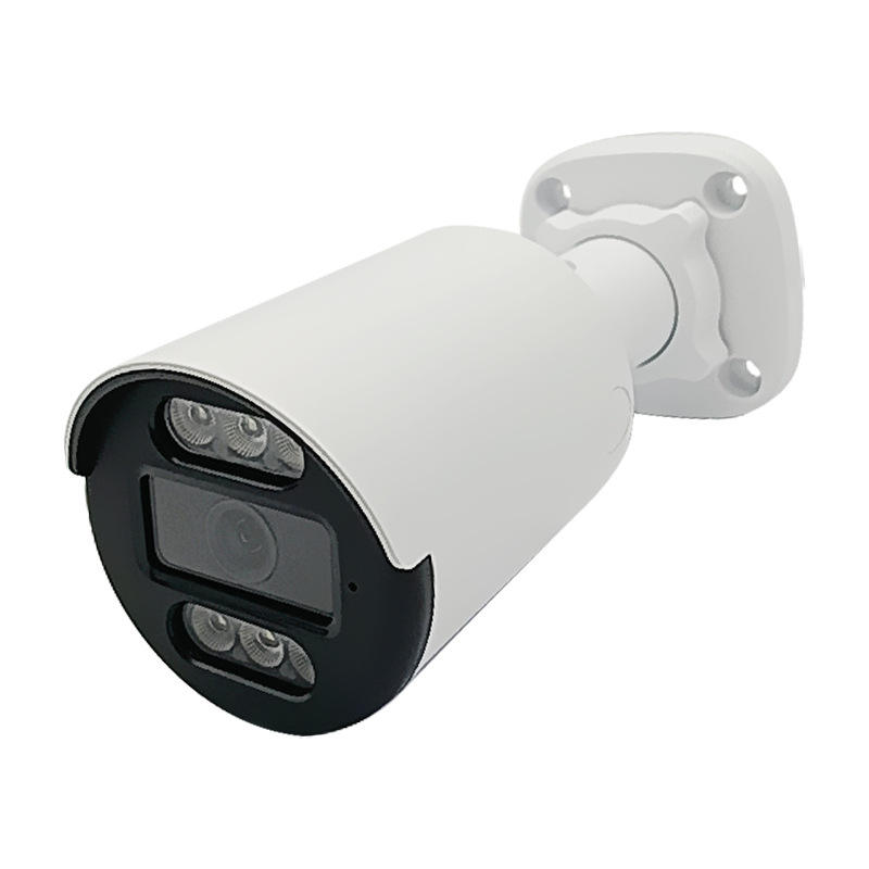 Cámara de seguridad inteligente personalizada en fábrica, 8 MP, 4K, exterior, PoE, IP, 13 pulgadas, resistente al agua IP66, visión nocturna a color con doble iluminación