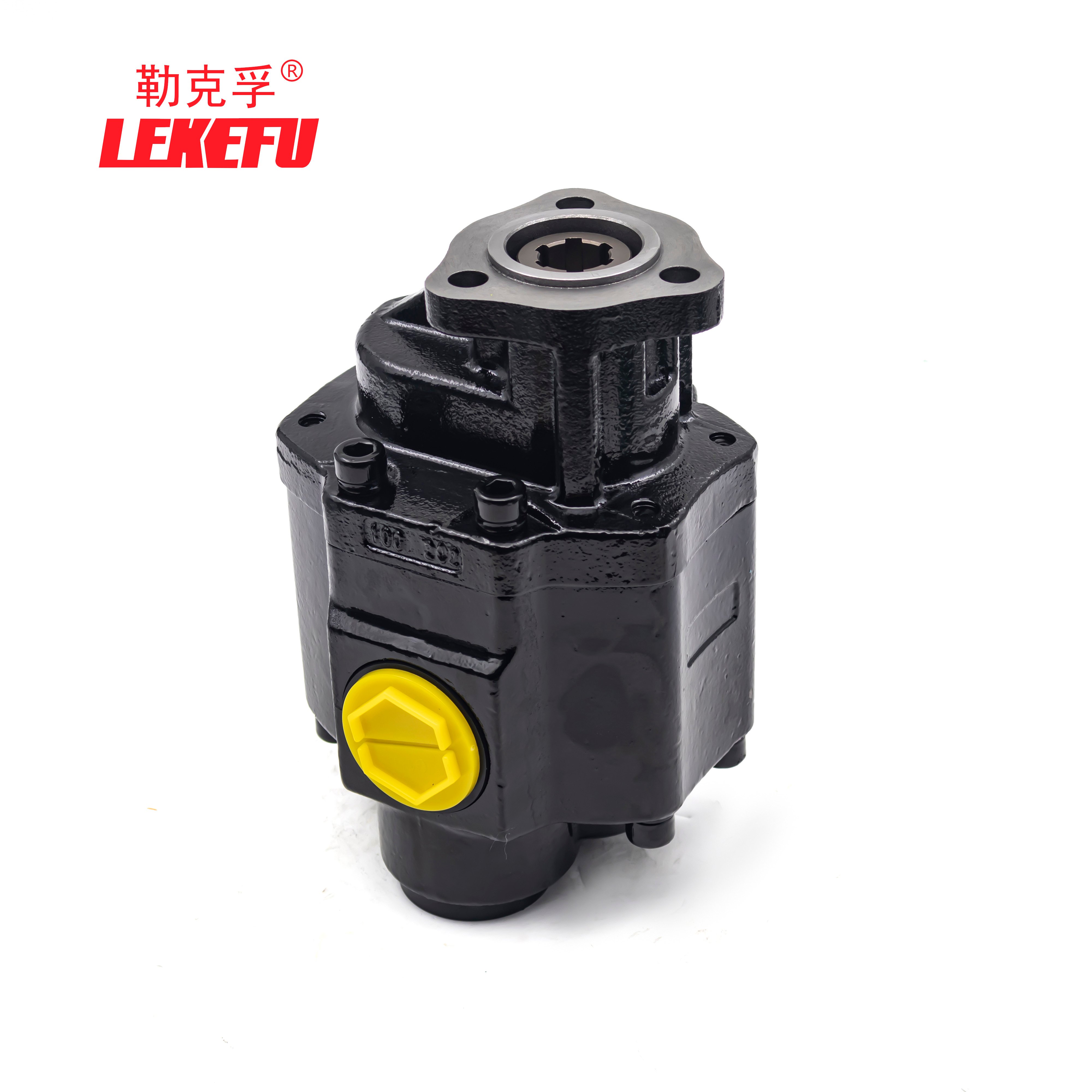 LEKEFU External Gear Pump 4 Hole Reversible Hydraulic Gear Pump CBG35T4-UNI