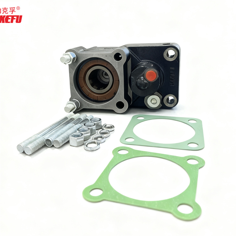 Power take-off used in heavy-duty trucks, dump trucks, and powder tanker gearboxes such as ZF, Mercedes Benz, Volvo, Scania, etc. HQ3010H8