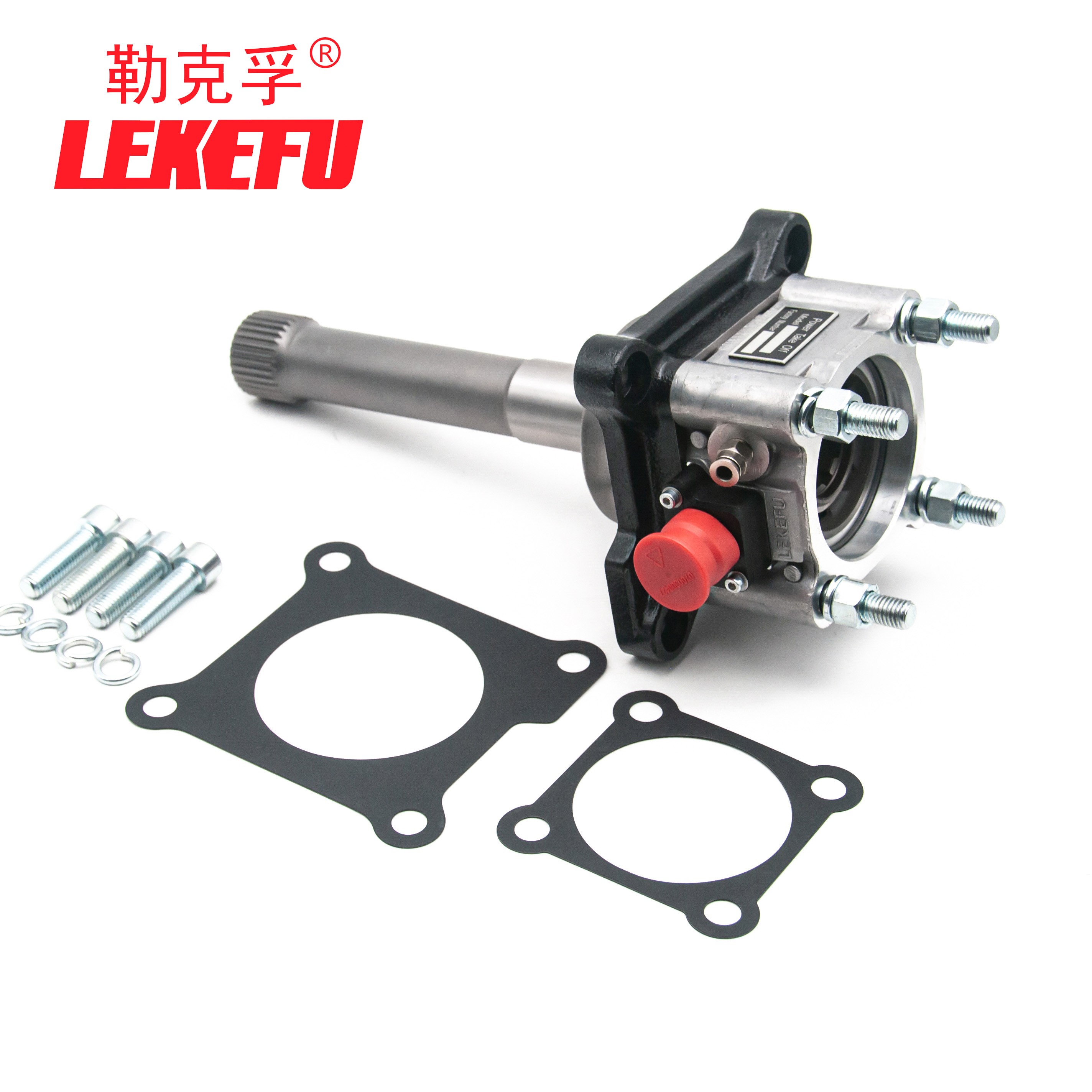 Power take-off used in heavy-duty trucks, dump trucks, and powder tanker gearboxes such as Volvo DT1422, etc.