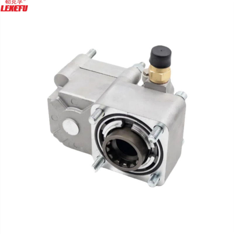 Power take-off used in heavy-duty trucks, dump trucks, and powder tanker gearboxes such as ZF, Mercedes Benz, Volvo, Scania, etc. 50EH8