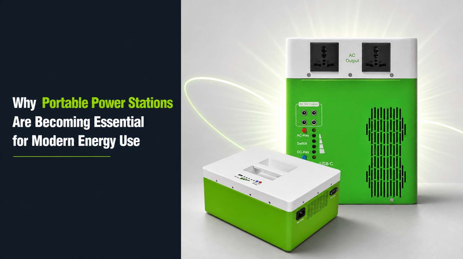 Why Portable Power Stations Are Becoming Essential for Modern Energy Use