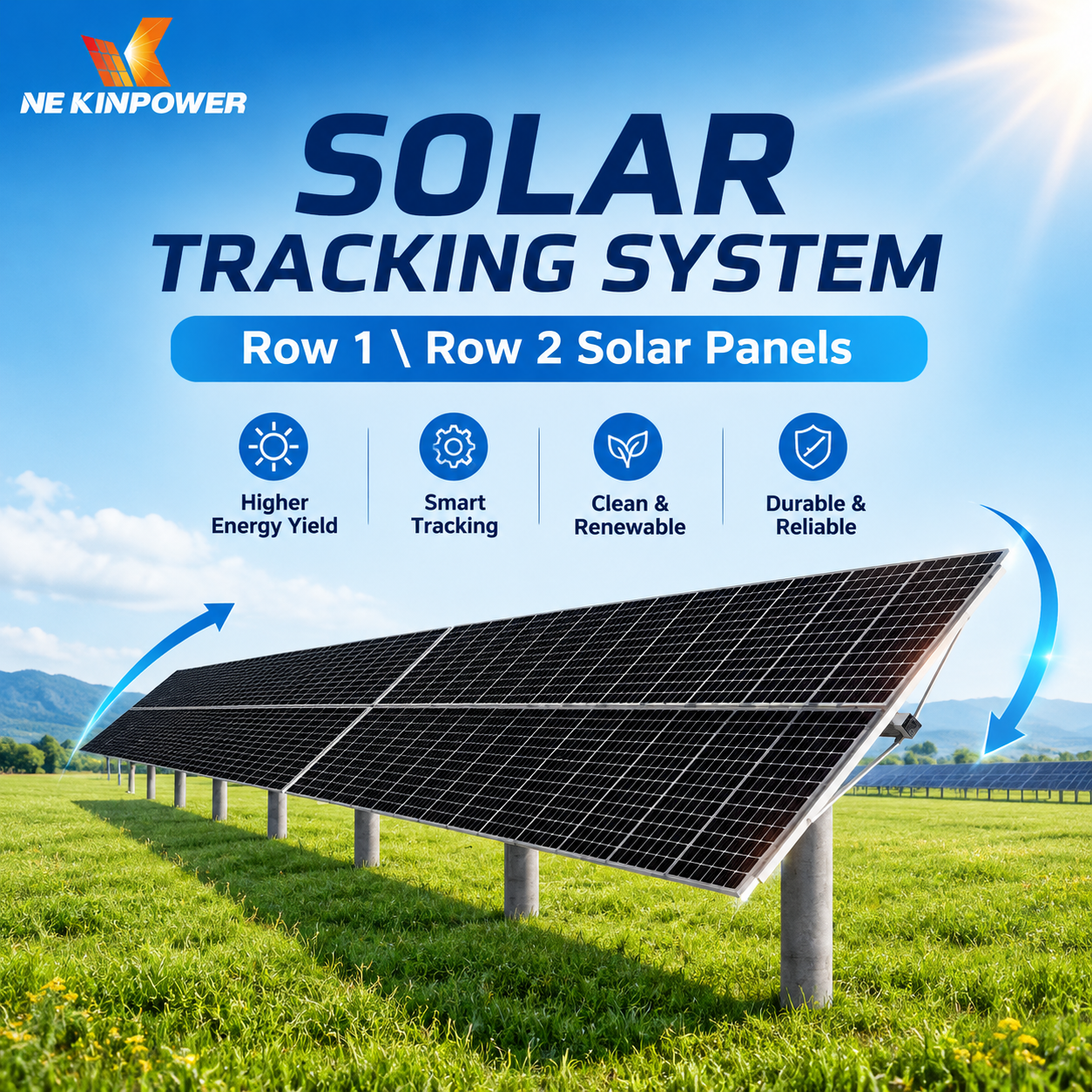 How Many Solar Panels Can Be Installed on One Solar Tracking System?