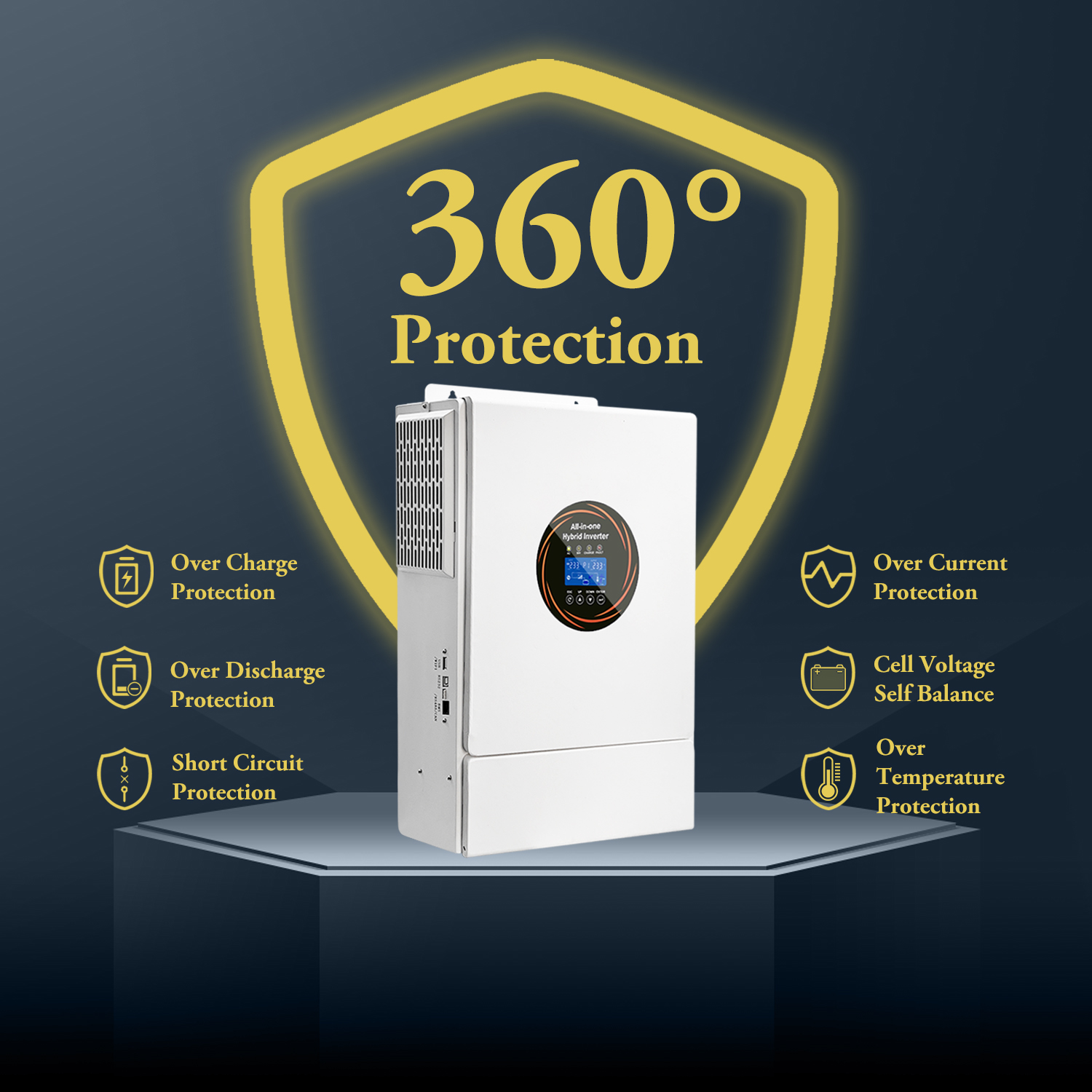 Empower Your Home with Kinpower’s Hybrid Solar Inverter Solutions