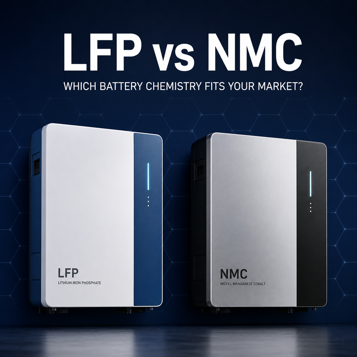 LFP vs NMC: Which Battery Chemistry Fits Your Market?