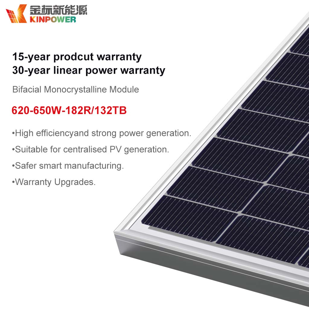 solární panel 620–650 W, 182R132TB