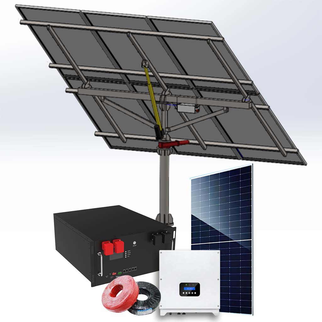 Enhance Energy Efficiency with Dual Axis Solar Power Tracker System