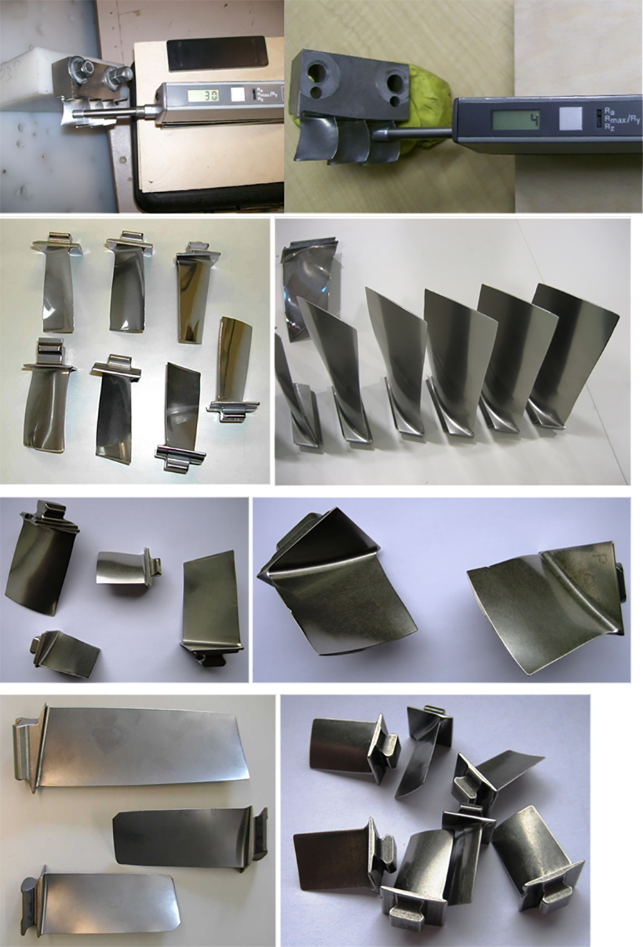 compressor blades for aviation engine
