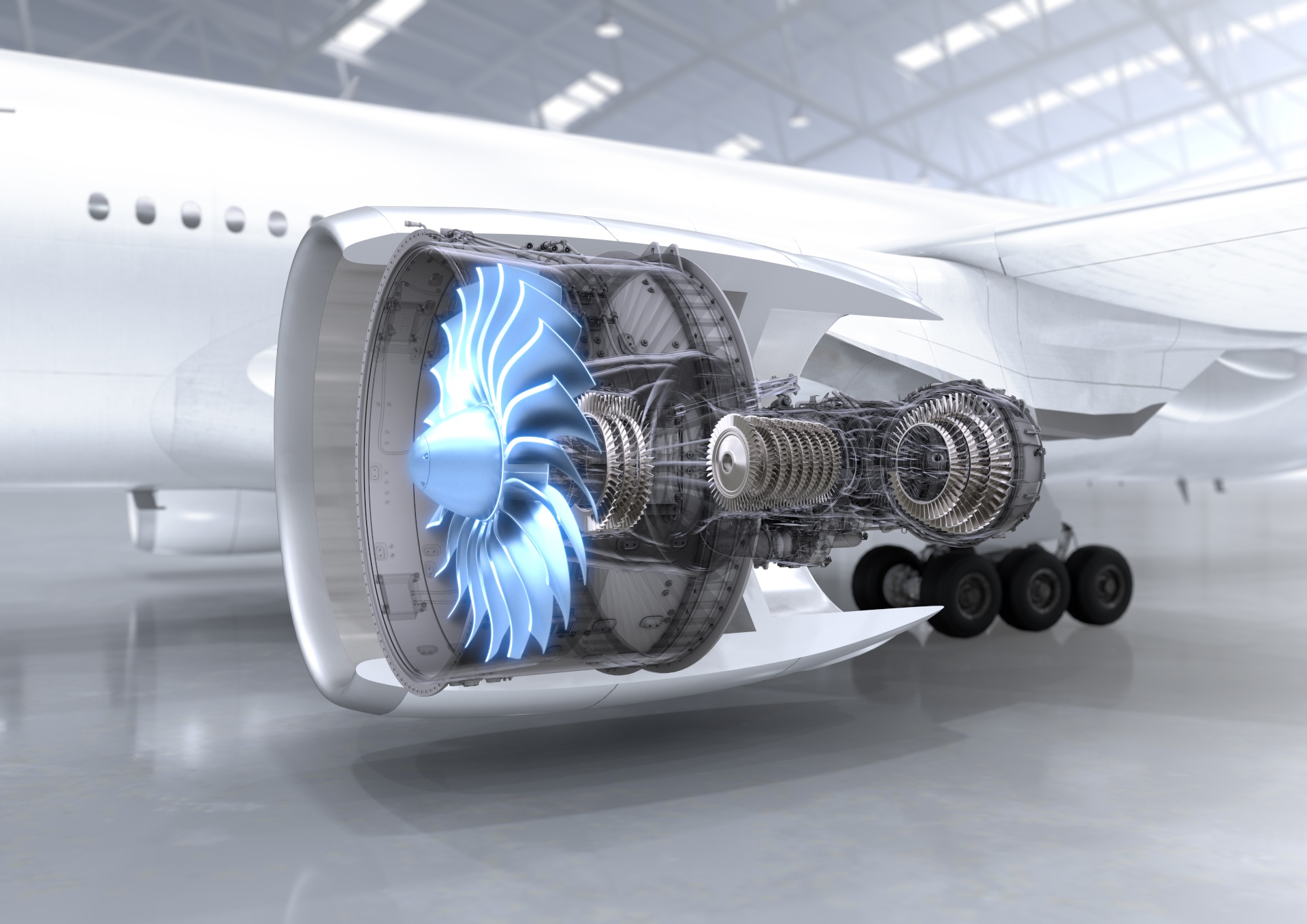 Precision Forged Aircraft Compressor Blades