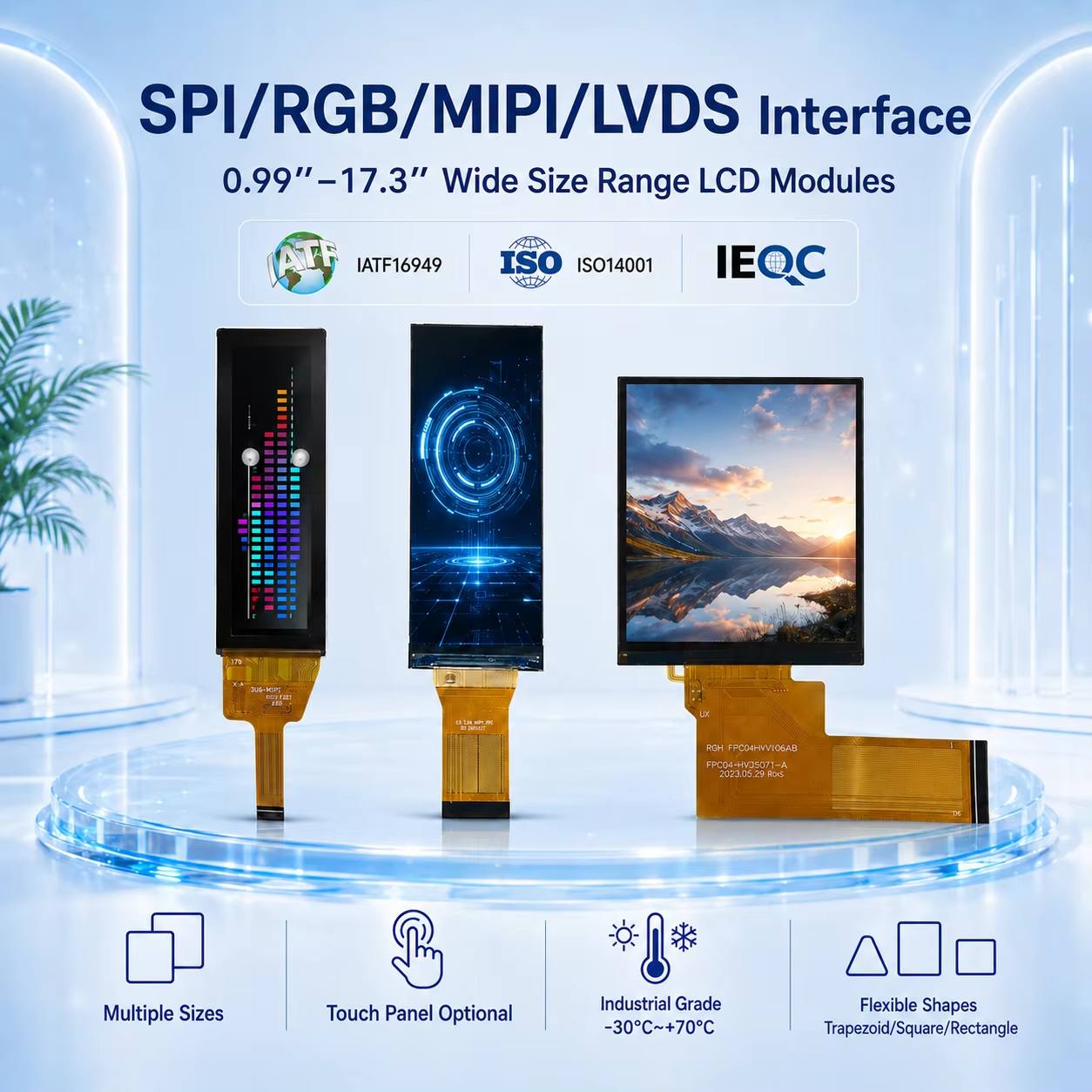 product high brightness factory price fast customization 099 166 286 30 399 439 598 tft lcd screen display module-3
