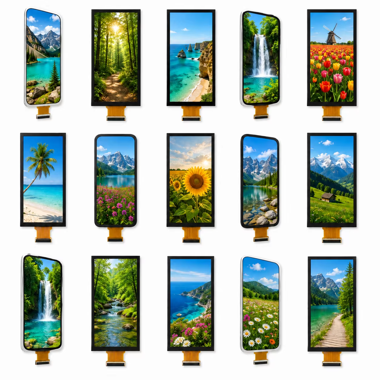 product custom full lamination 099   173 inch ips touch lcd screen display module for automotive display smart home-3