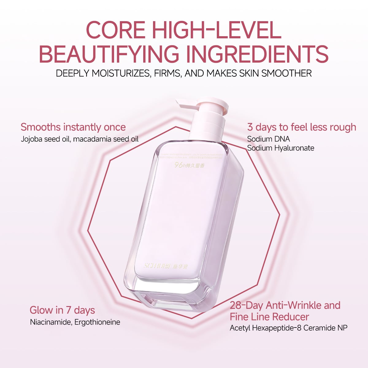 SC643 Haute Fragrance Body Essence Oil-Lotion 230g 96H Scent