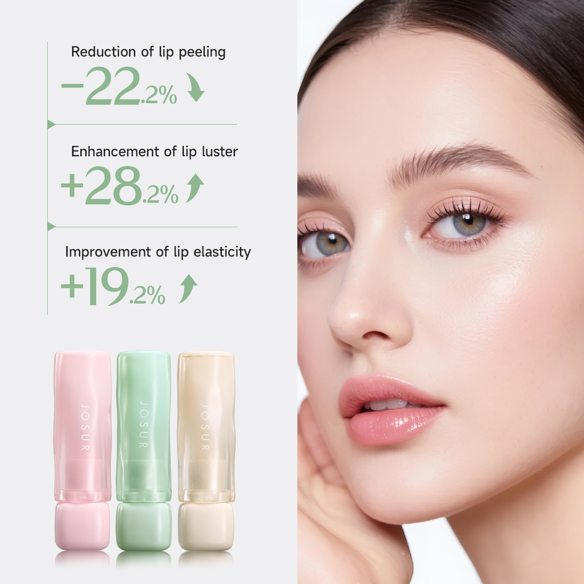 JOSUR Fruit Oil Lip Balm Set