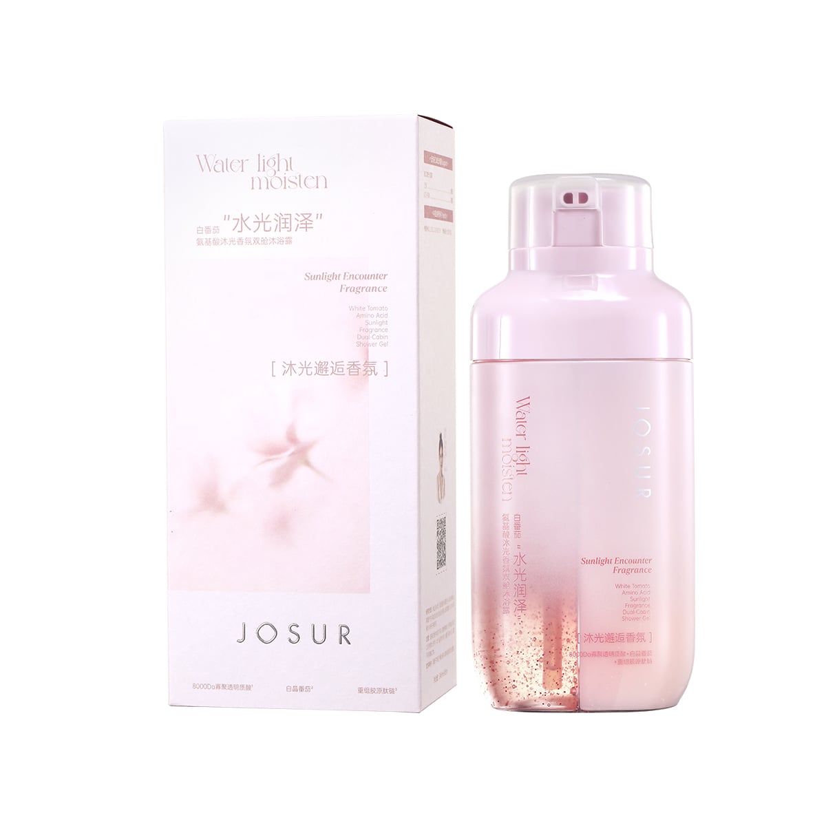 JOSUR JU499 White Tomato Amino Acid Dual-Chamber Body Wash 490ml