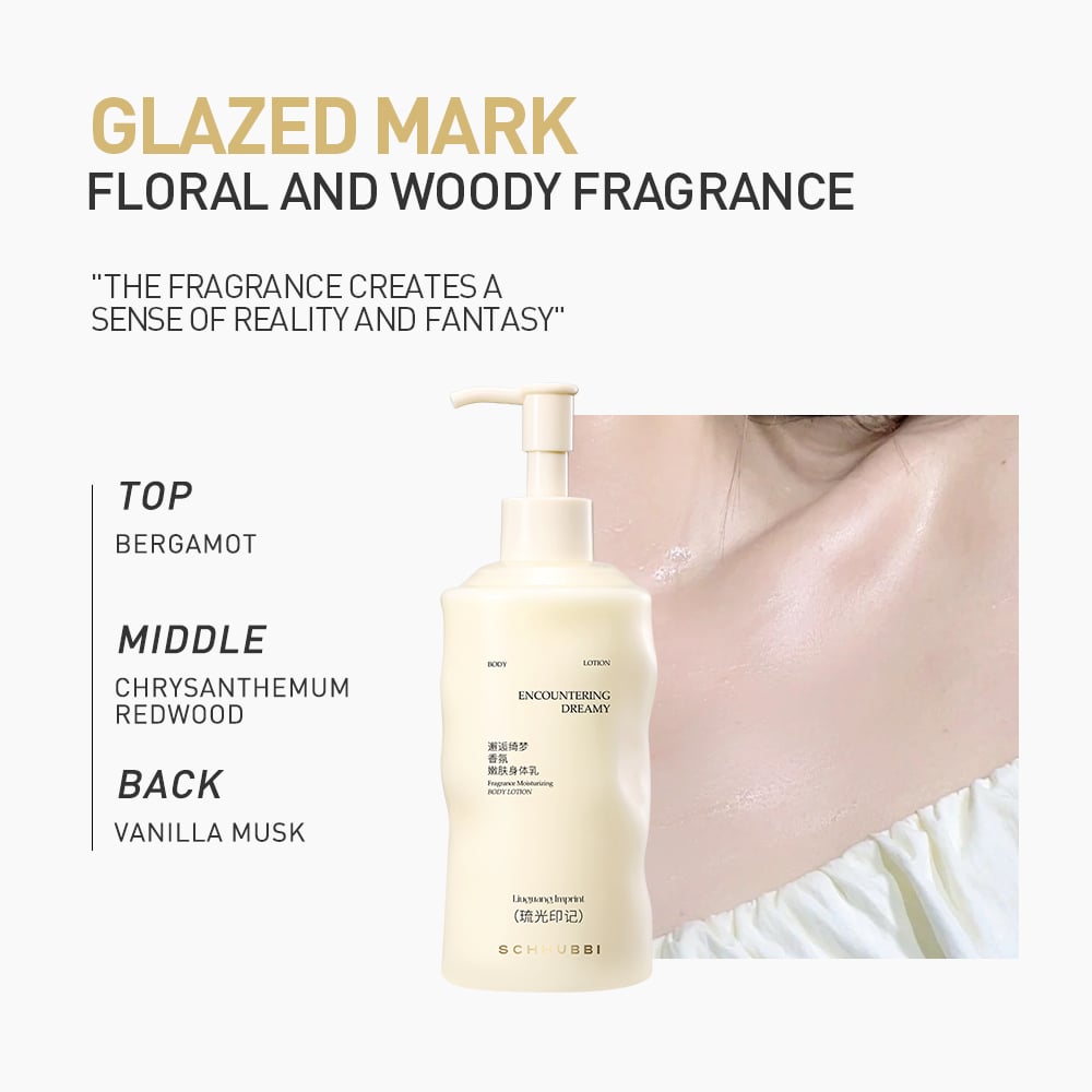 SC544/SC545 Fragrance Moisturizing Body Lotion Duo Set — Shea Butter + Ergothioneine, 300g Pump Bottle