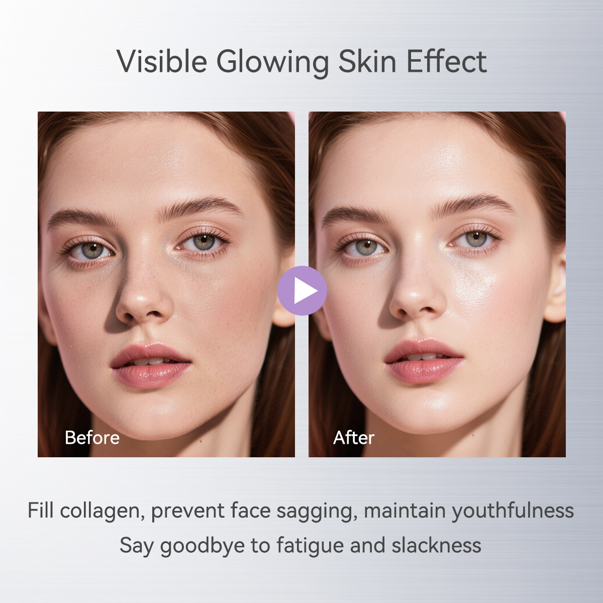 JU312 Youthful Collagen Bank Protein Polypeptide Glow Mask