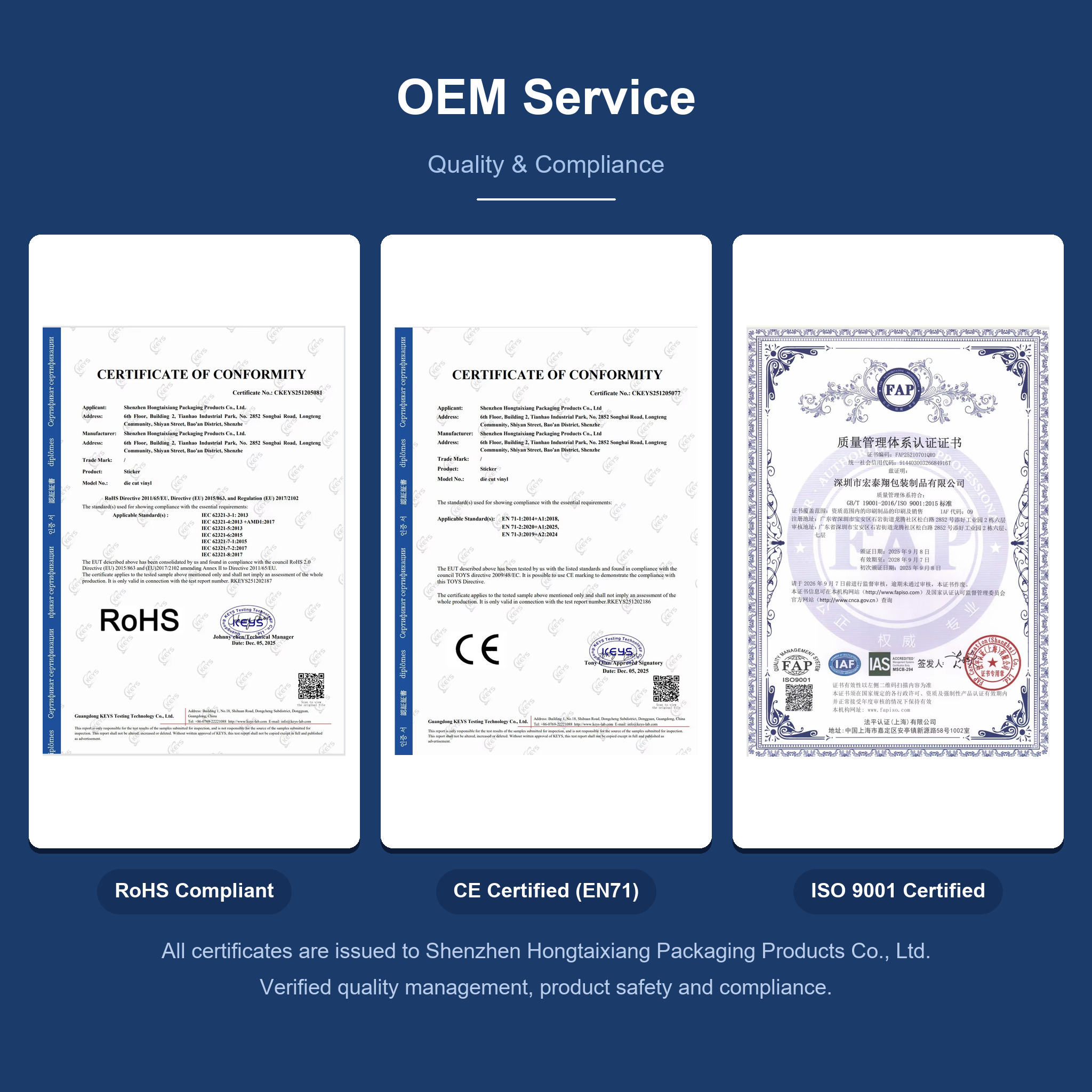 Serviciu OEM