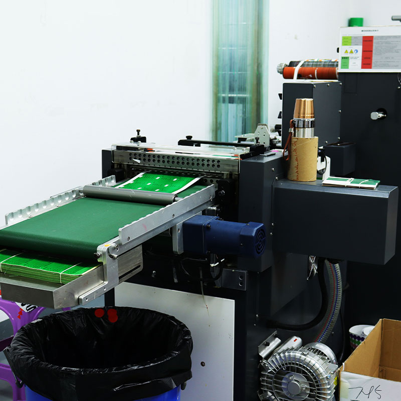 Precision die cutting machine for custom die cut stickers