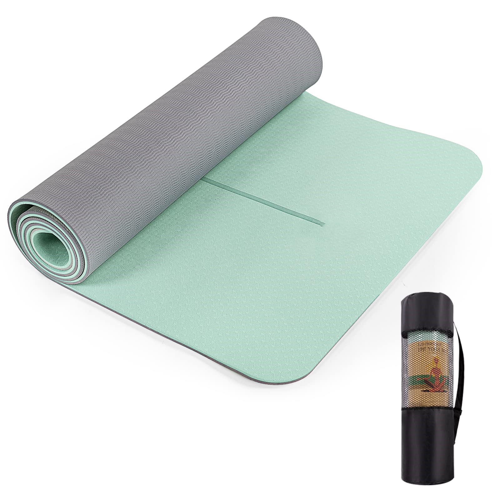 Is a yoga mat effective for meditation and mindfulness practices?