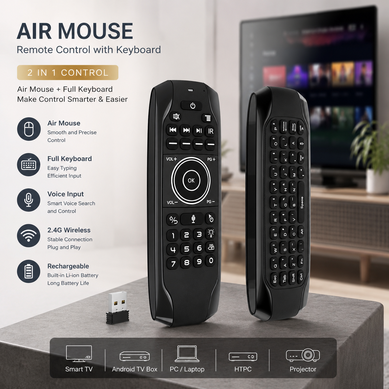 G7V AIR MOUSE REMOTE Beyond Control — Automotive Design Meets Next-Generation Smart Interaction