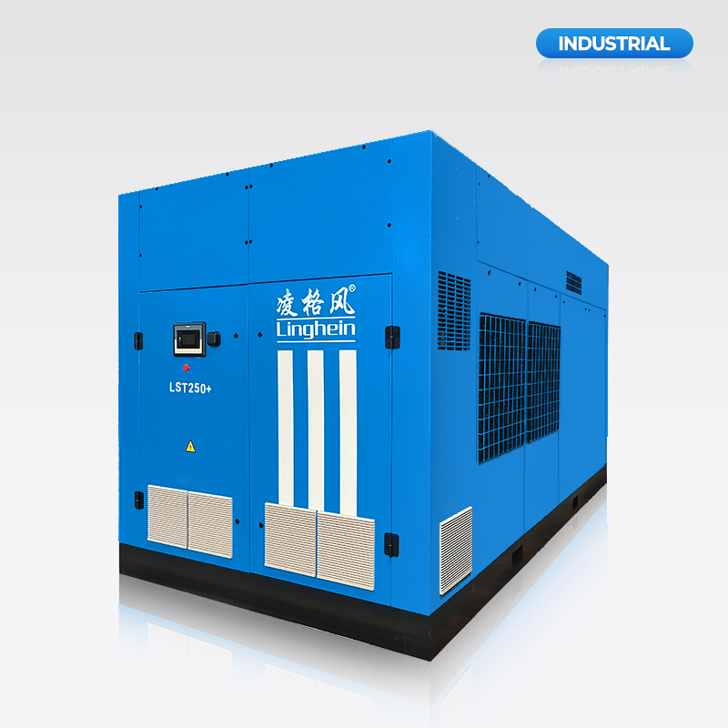 LST series double drive fixed speed screw air compressor