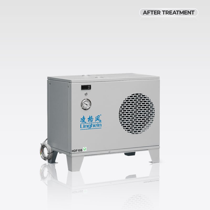 Refrigerated air dryer