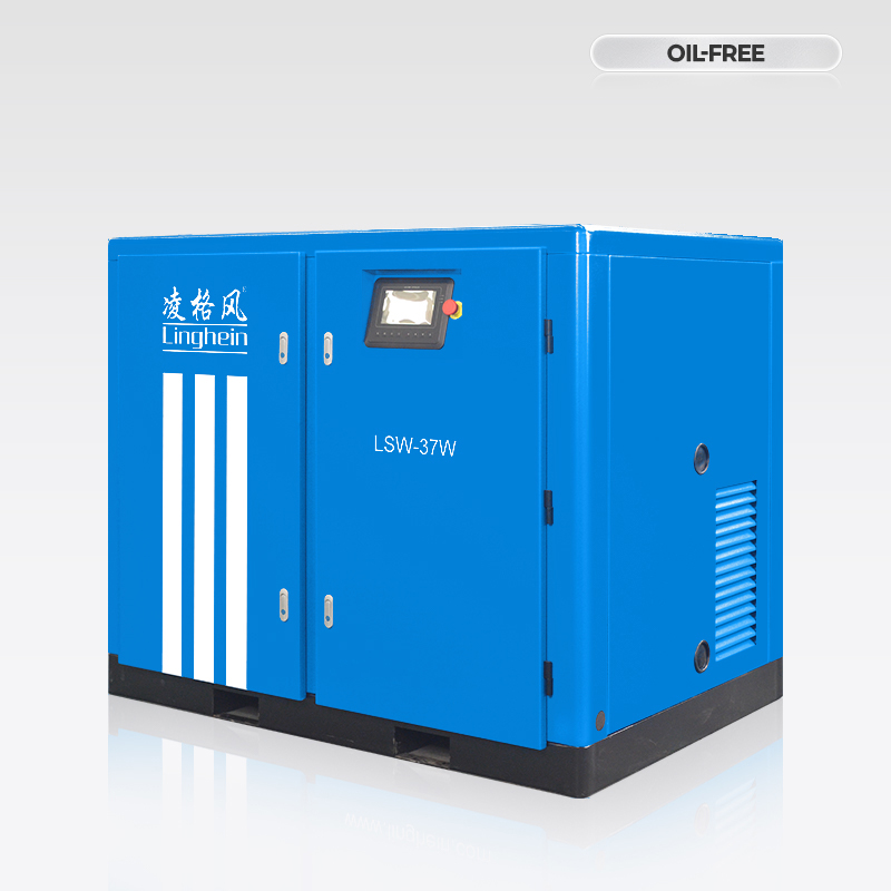 LS LP & LSV LP Series Oil free fixed speed screw air compressor<br>7.5-55kw<br>8/10bar