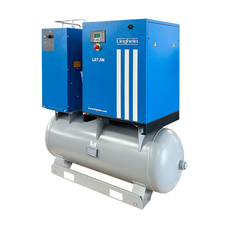 LS7.5TM+DD High Quality Components of Linghein Screw Air Compressor