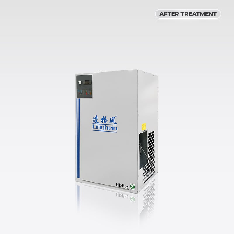 Refrigerated air dryer<br>1.5-200m3/min<br>P.D.P:3-7℃
