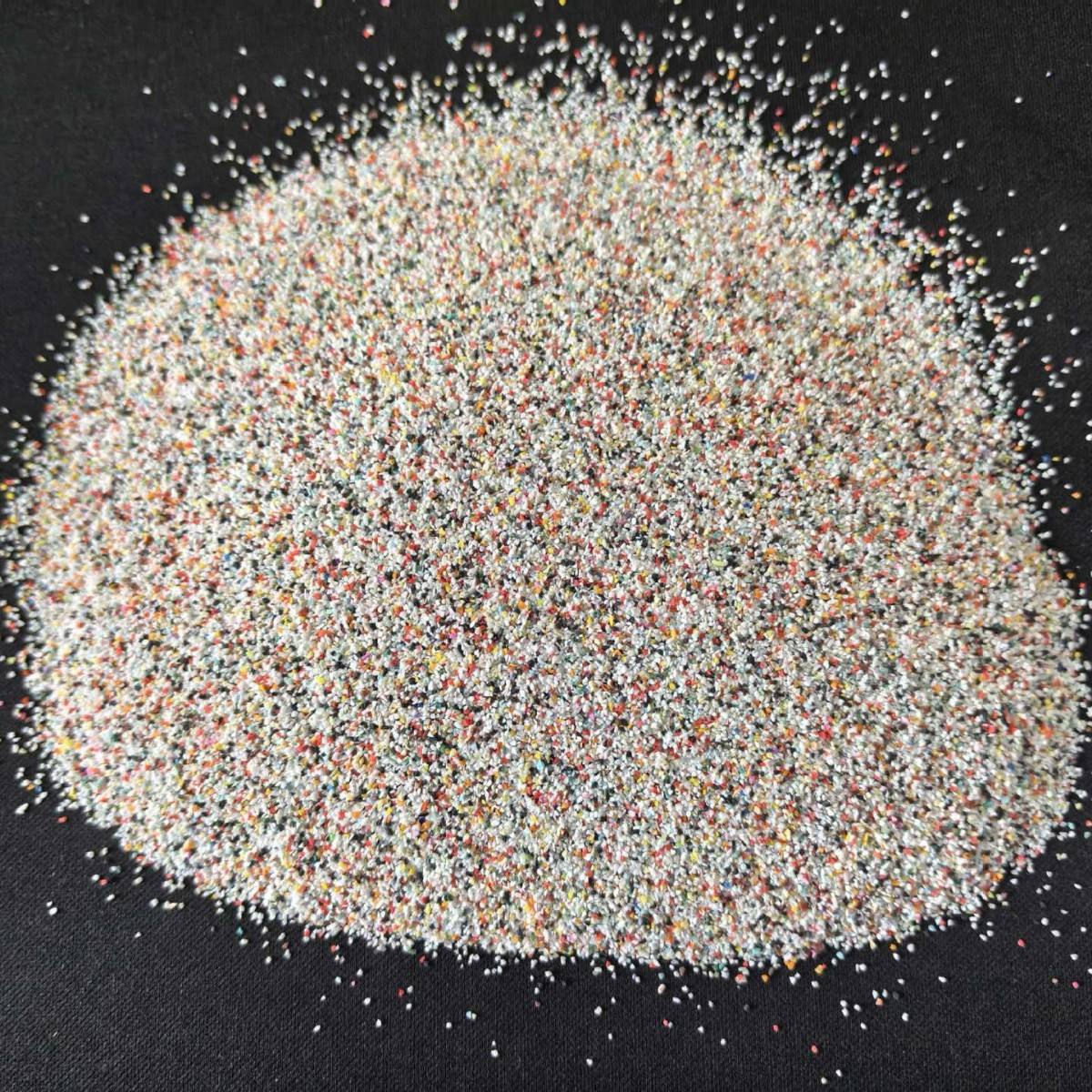 Resin Sand Floating Sand Factory Wholesale Resin Sand Floating Sand Decorative Colored Sand for Landscape Aquarium Crafts and Epoxy Flooring Applications