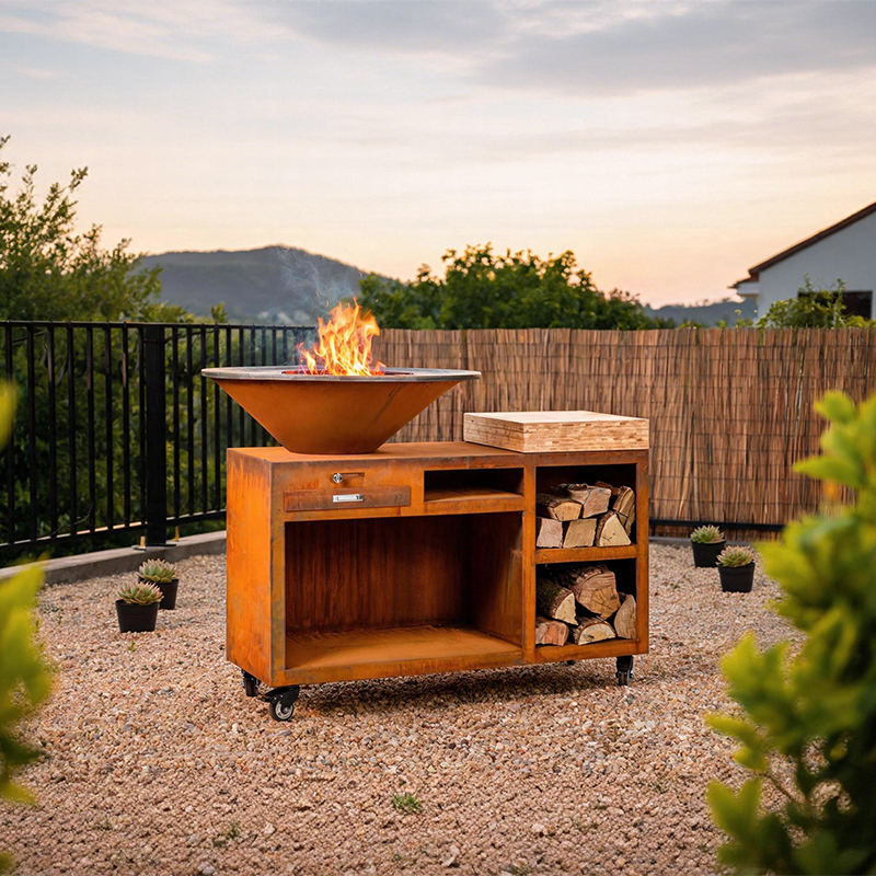 Weather-Resistant Steel BBQ Grills | MEISU.CH