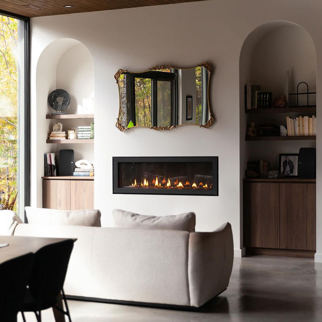 What Are the Benefits of Installing a Two-Sided Gas Fireplace?
