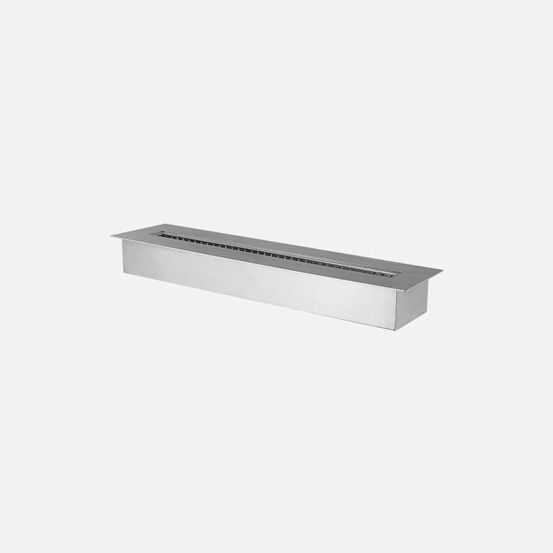 Linear 600mm Manual Bioethanol Fireplace
